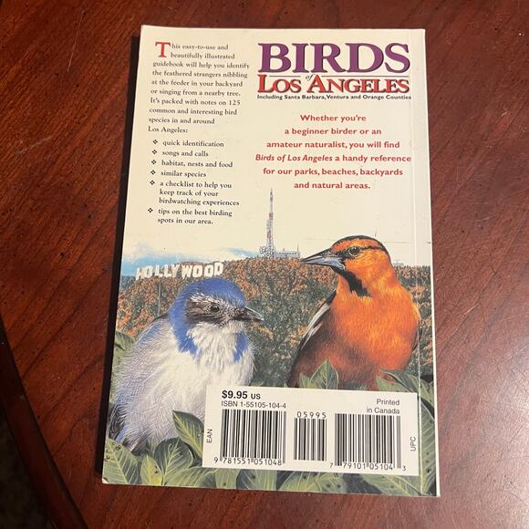 Birds Of Los Angeles Including Santa Barbara, Ventura & Orange Counties book - Picture 6 of 6
